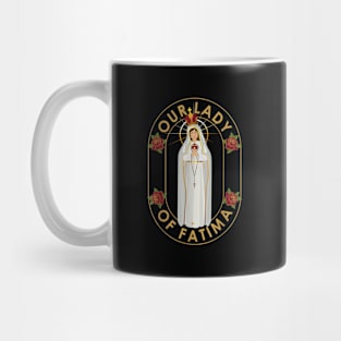 Our Lady of Fatima Rosary Prayer Holy Blessed Mary Catholic Mug